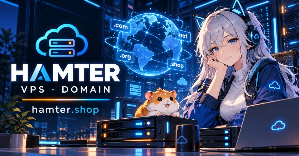 Ảnh bìa đầy đủ của Hamter · Thuê VPS